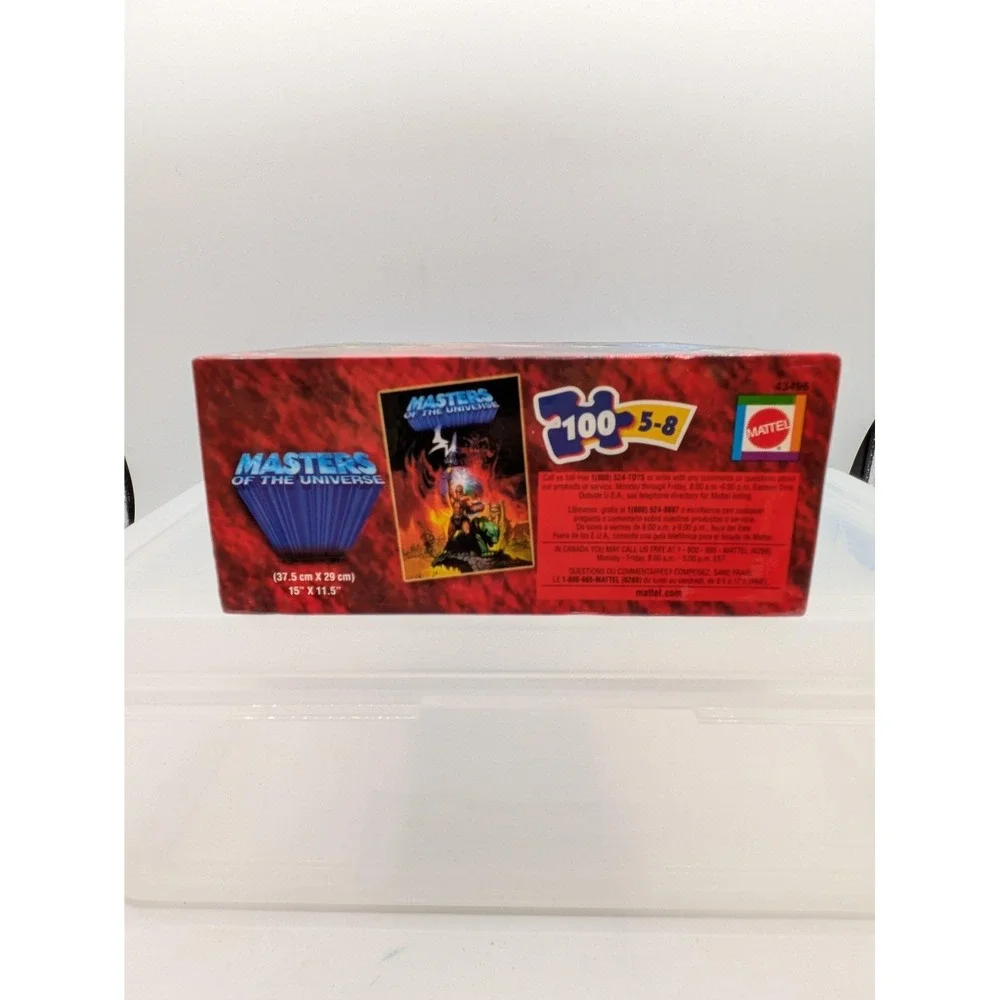 Vintage 2002 Mattel Masters Of The Universe 100 Piece Jigsaw Puzzle Ages 5-8